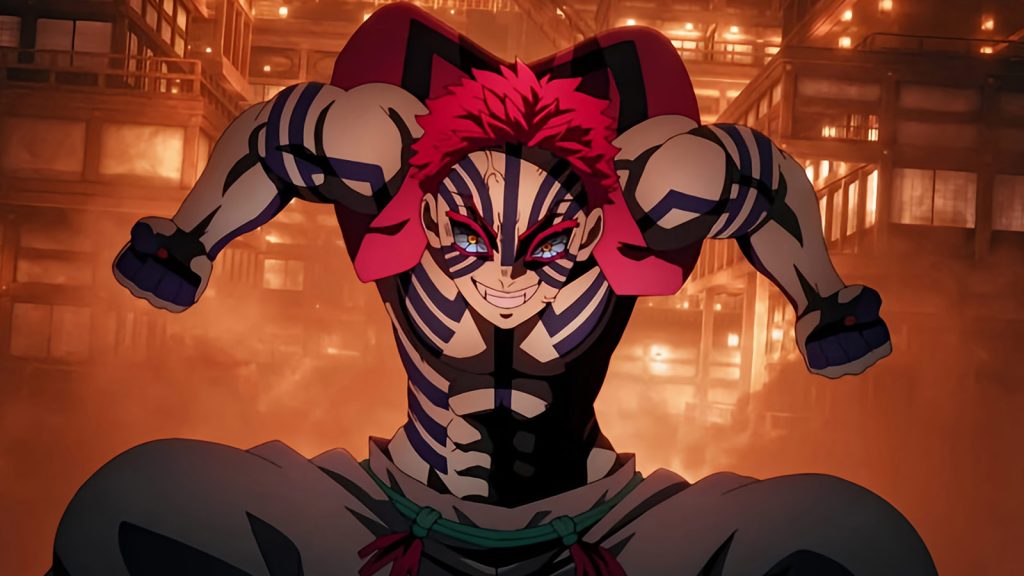 Akaza from Demon Slayer Infinity Castle