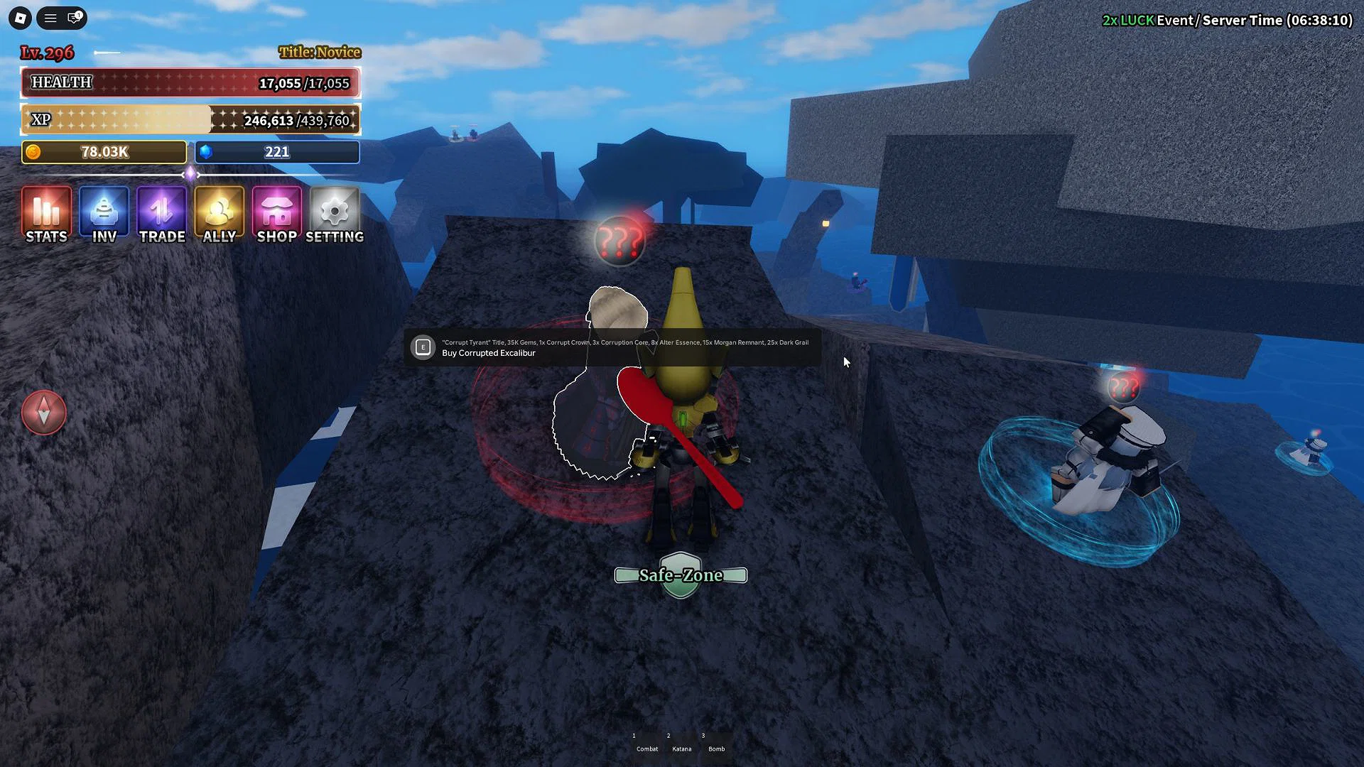 How to Get Dark Grail in Sailor Piece? 12 Corrupted Excalibur in Sailor Piece