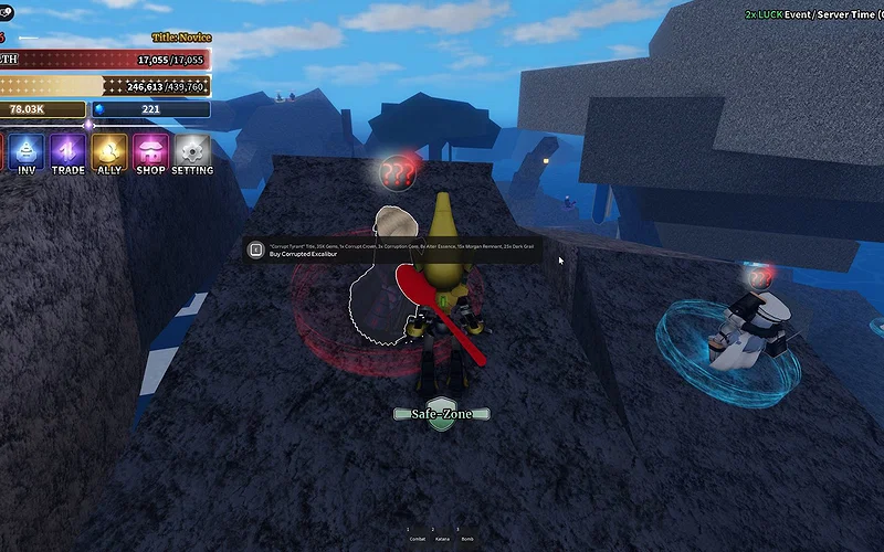 How to Get Dark Grail in Sailor Piece? 4 Corrupted Excalibur in Sailor Piece