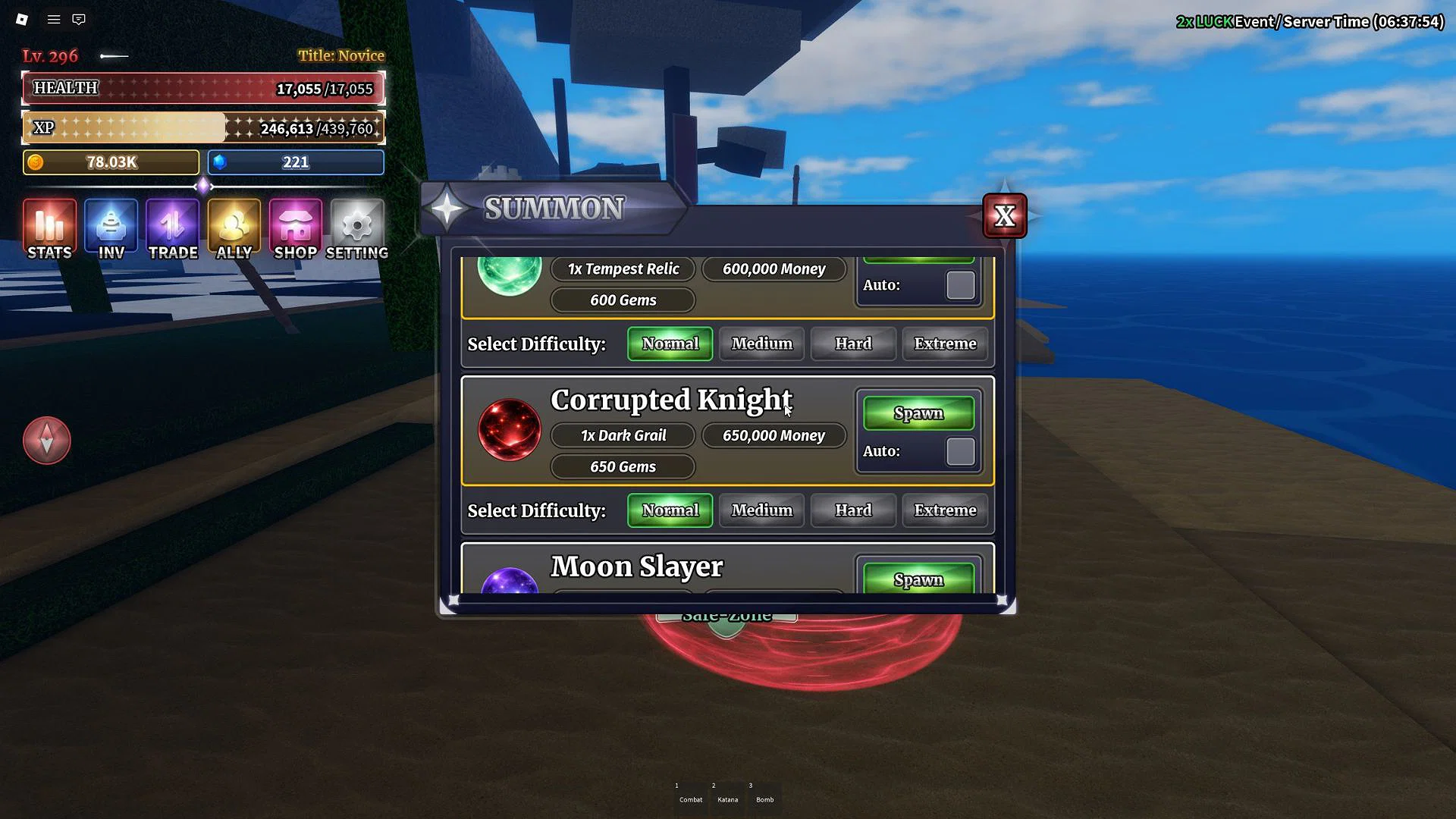 How to Get Dark Grail in Sailor Piece? 11 Corrupted Knight in Sailor Piece