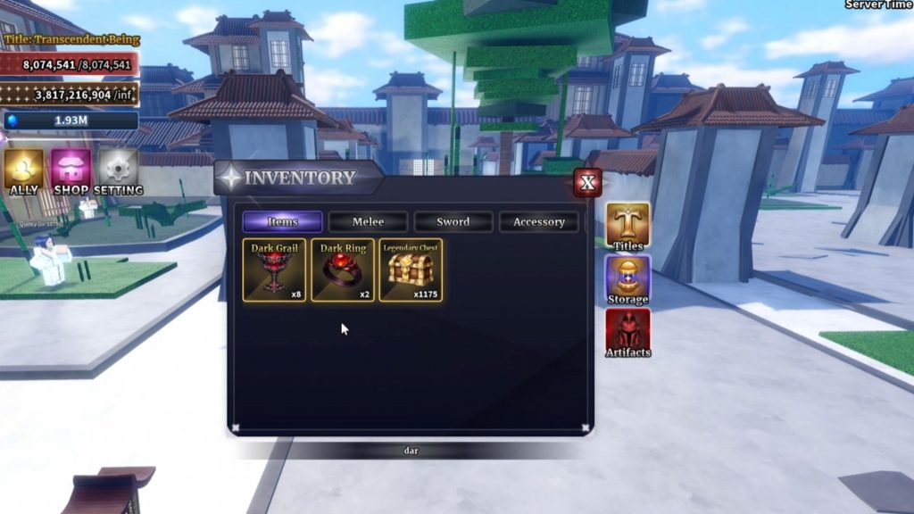 Dark Grail in Sailor Piece