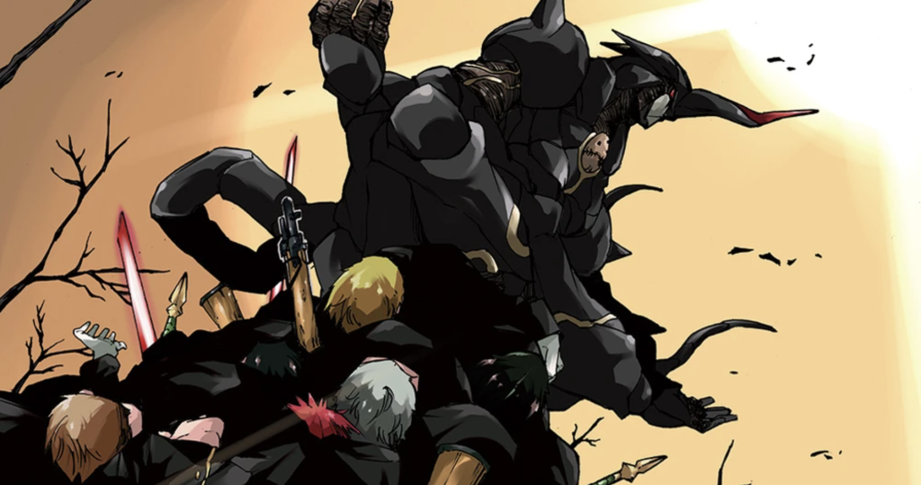 a still shot of zegion in that time I got reincarnated as a slime light novel