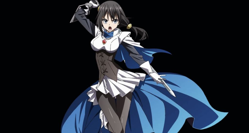 a still shot of chloe aubert in that time I got reincarnated as a slime light novel