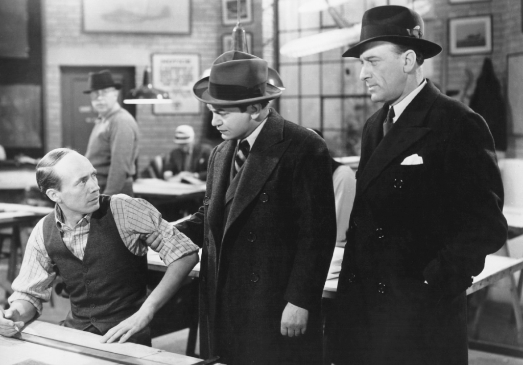 A still from Confessions of a Nazi Spy 