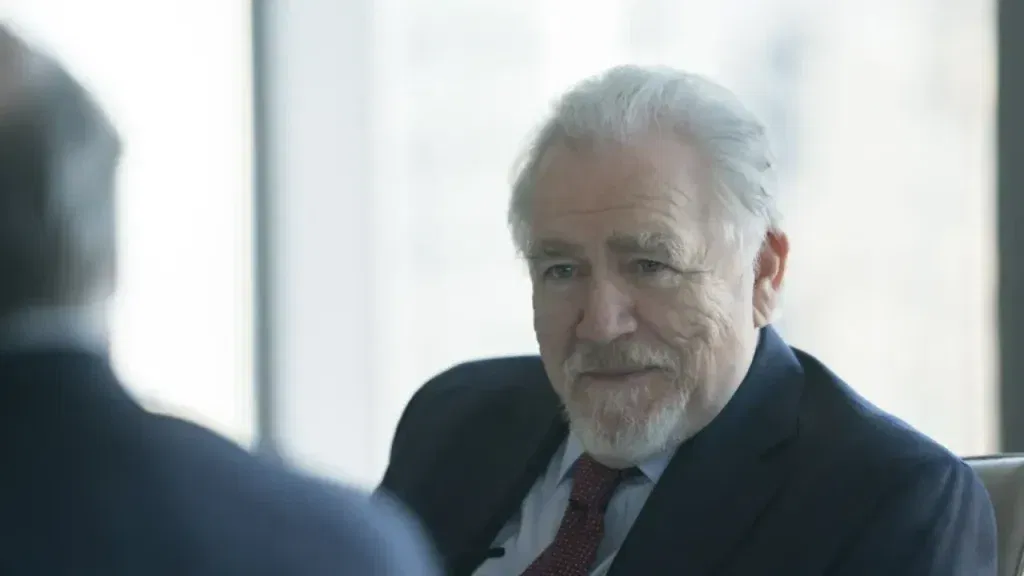 A still from Succession Season 1