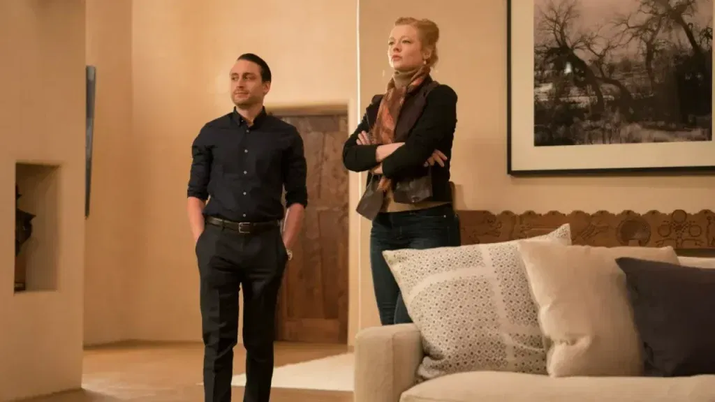 A still from Succession Season 1