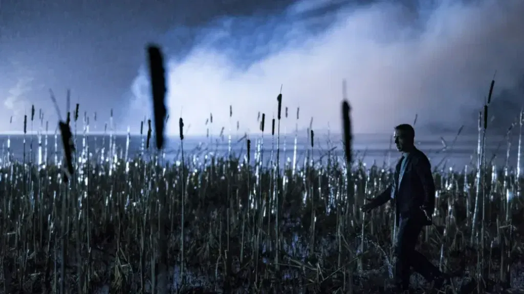 A still from Succession Season 1