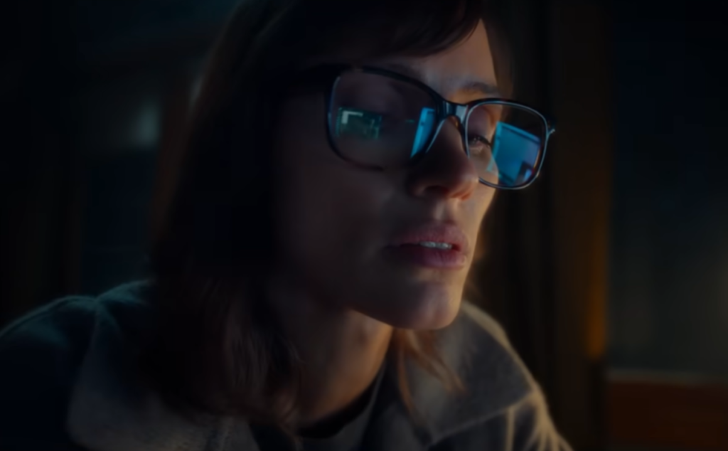 Jessica Chastain in a still from The Savant 