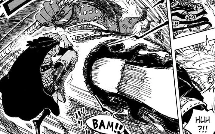 Loki Steps In as Imu's 'Omen' Power Breaks Elbaf 15 Sanji vs Imu from One Piece Chapter 1180.