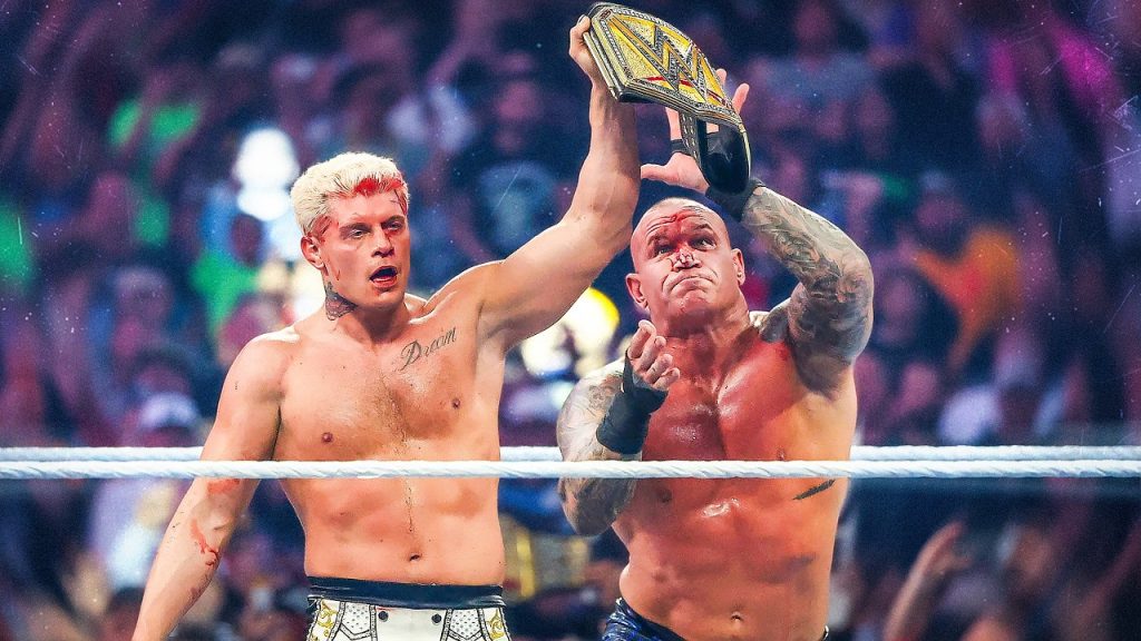Cody Rhodes and Randy Orton in WrestleMania 42