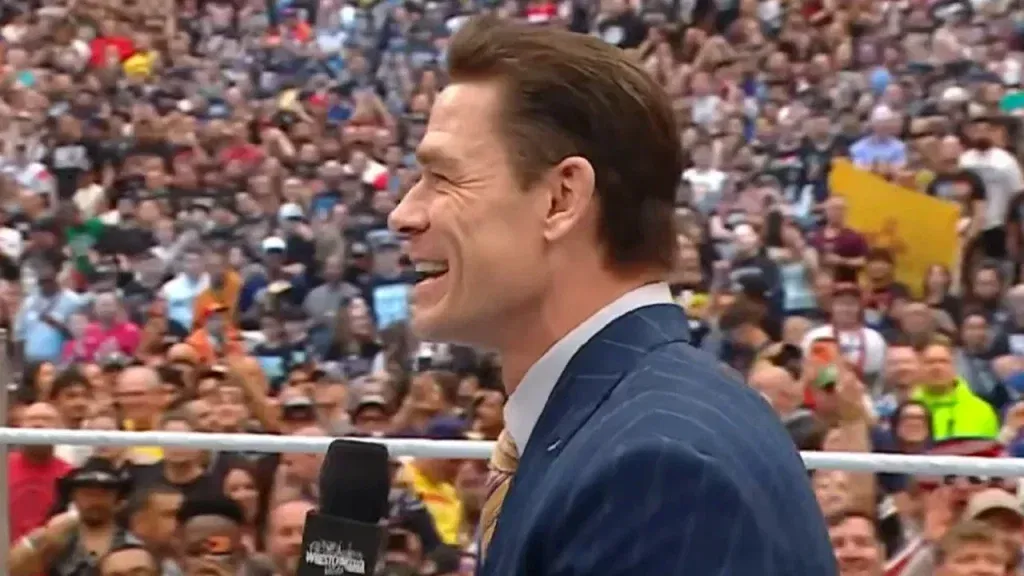 John Cena hosting WrestleMania 42