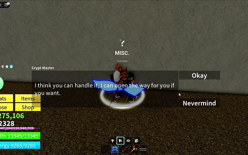 How to Get Cursed Dual Katana (CDK) in Blox Fruits? 3 Interacting with the Crypt Master NPC in Blox Fruits.