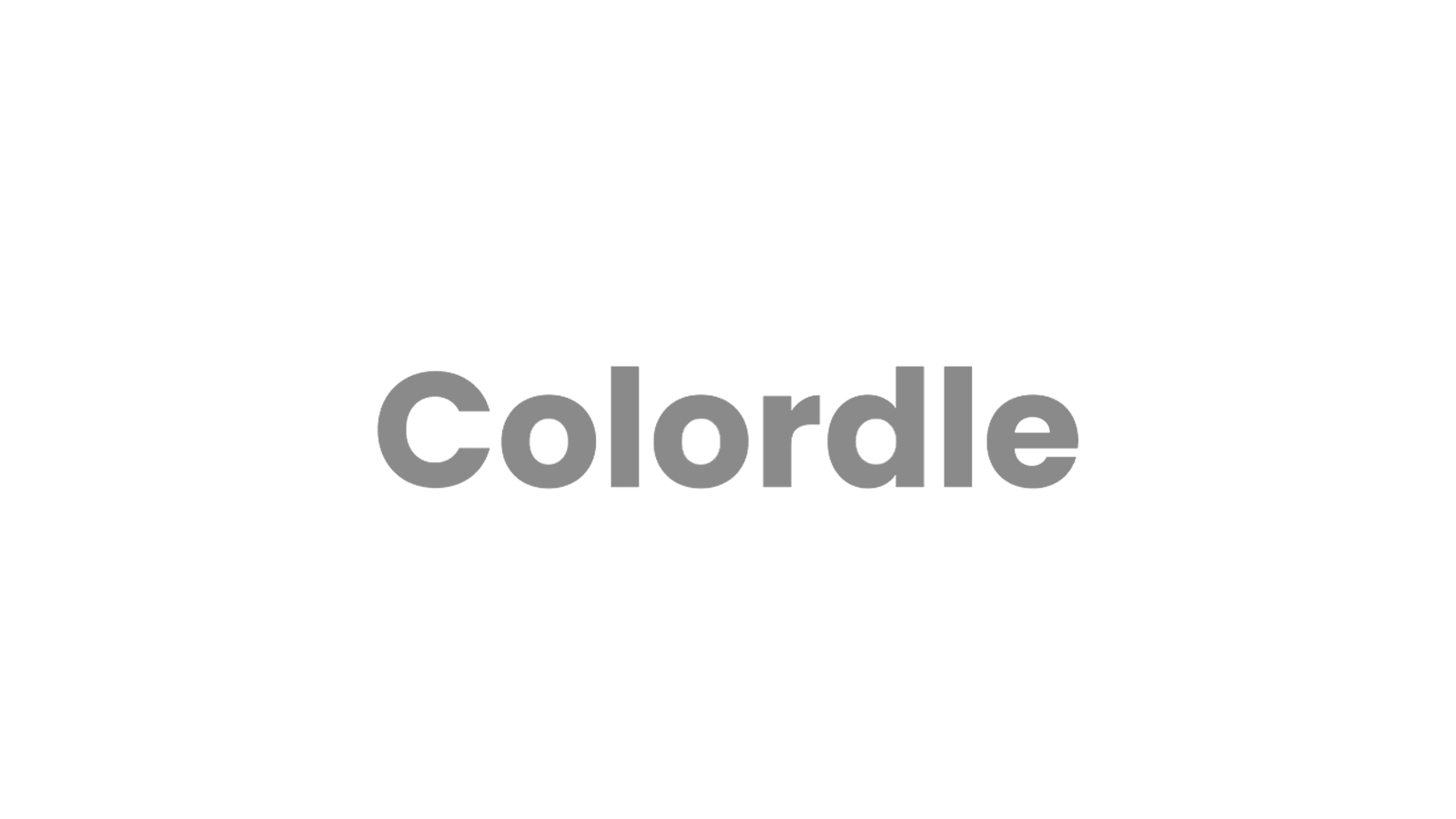 Colordle