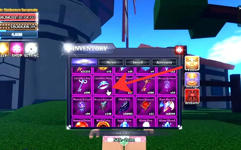 How to Get the Limitless Ring in Sailor Piece? 4 Limitless Ring in Sailor Piece