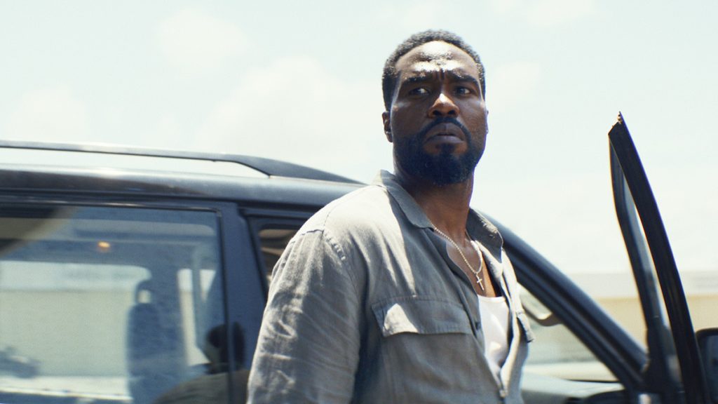 Yahya Abdul-Mateen II and Billie Boullet in a still from Man on Fire