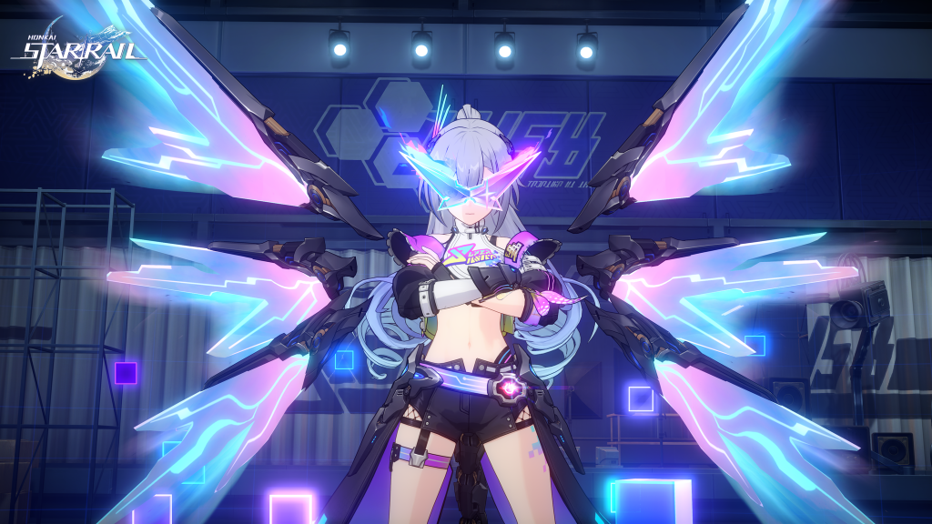 A screenshot of Silver Wolf Lv.999 in Honkai Star Rail Version 2.7.