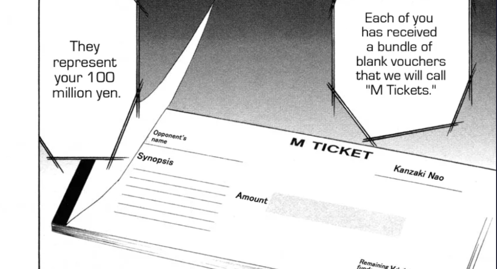 a screenshot from liar game chapter 19