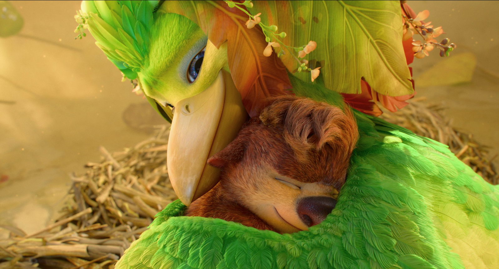 Ollie and Ivy hugging in Swapped