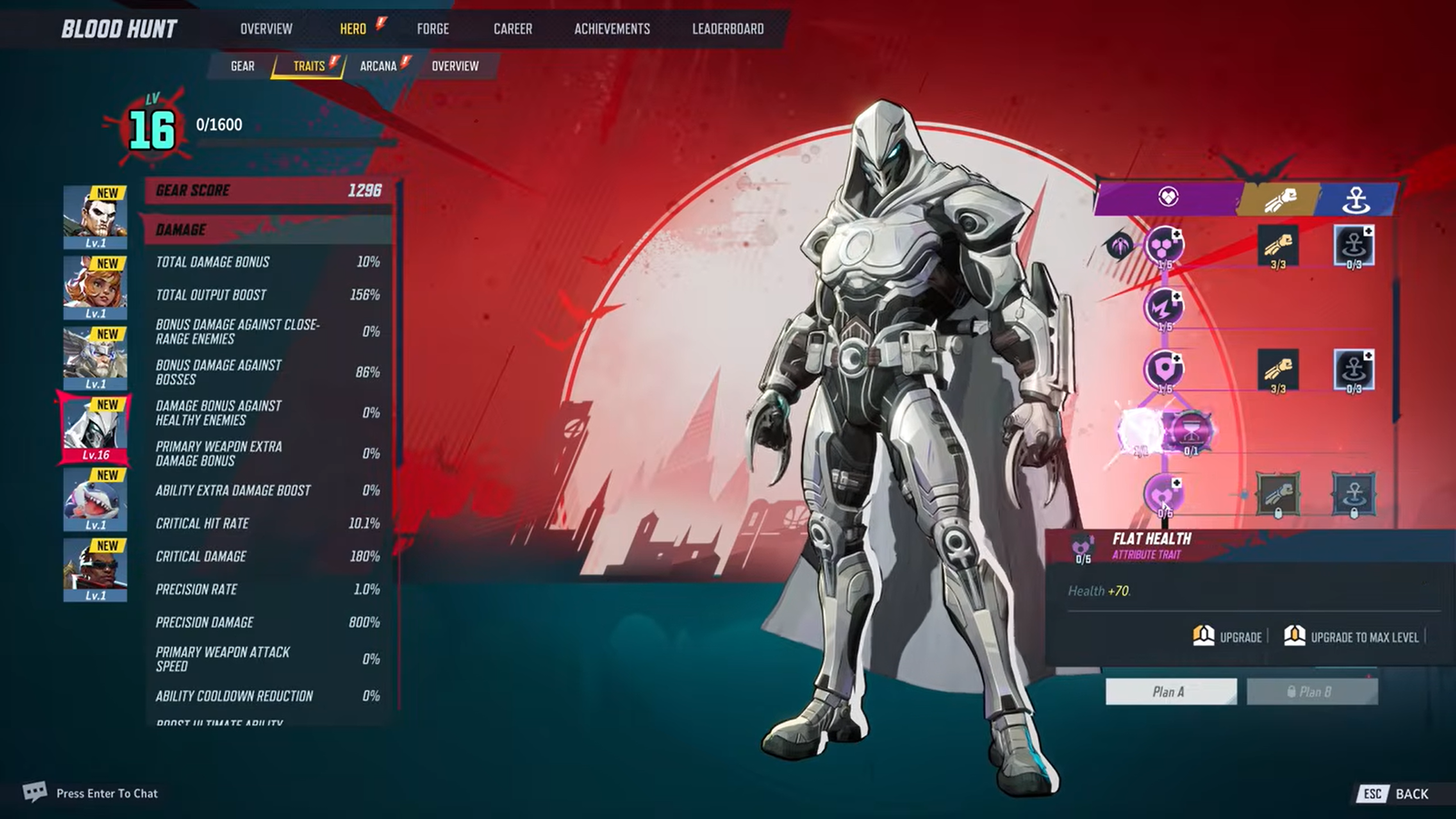 Gear system in Marvel Rivals.