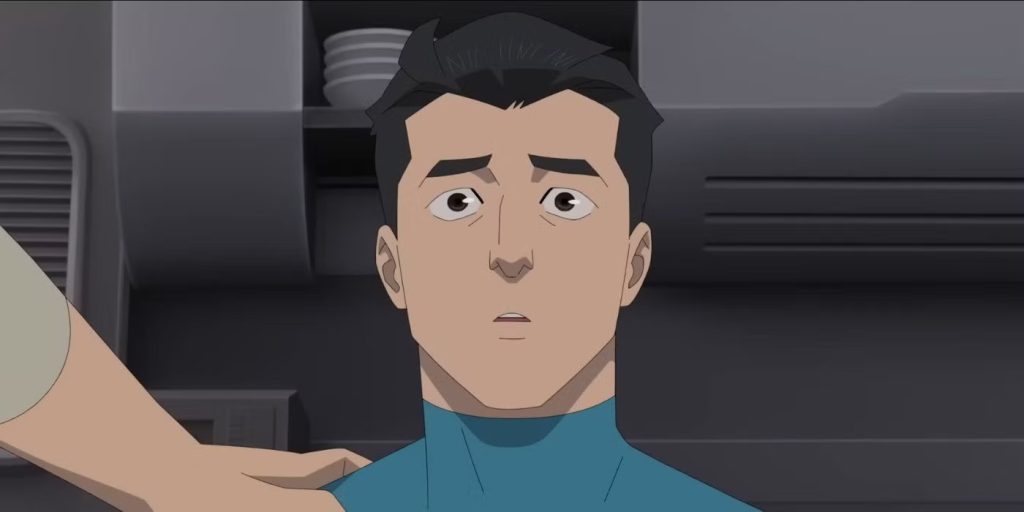 Mark suffering from PTSD in Invincible Season 4