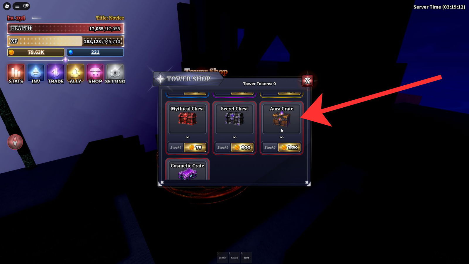 Sailor Piece Aura Crate