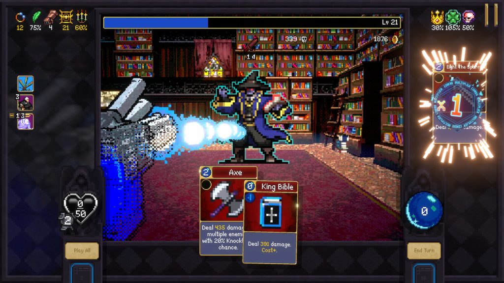 Vampire Crawlers combat