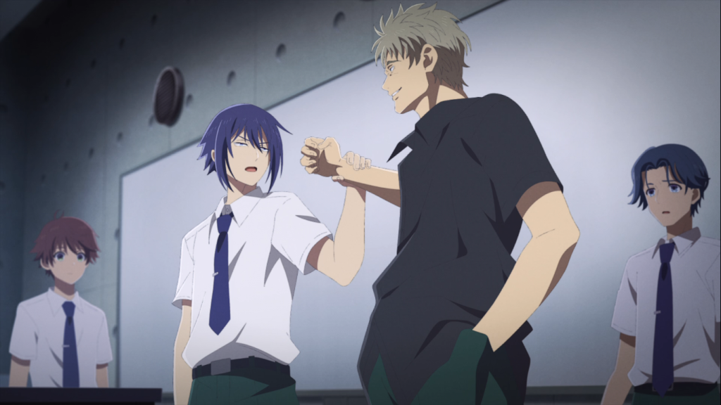 utomiya vs hosen from classroom of the elite season 4 episode 7