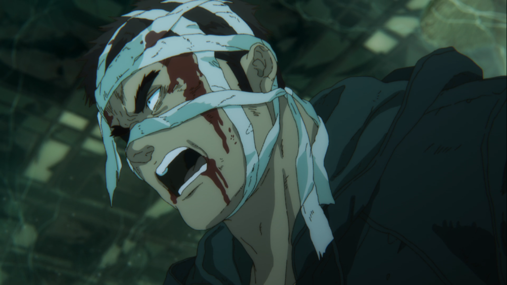 caiman's real face as shown in dorohedoro season 2 episode 6