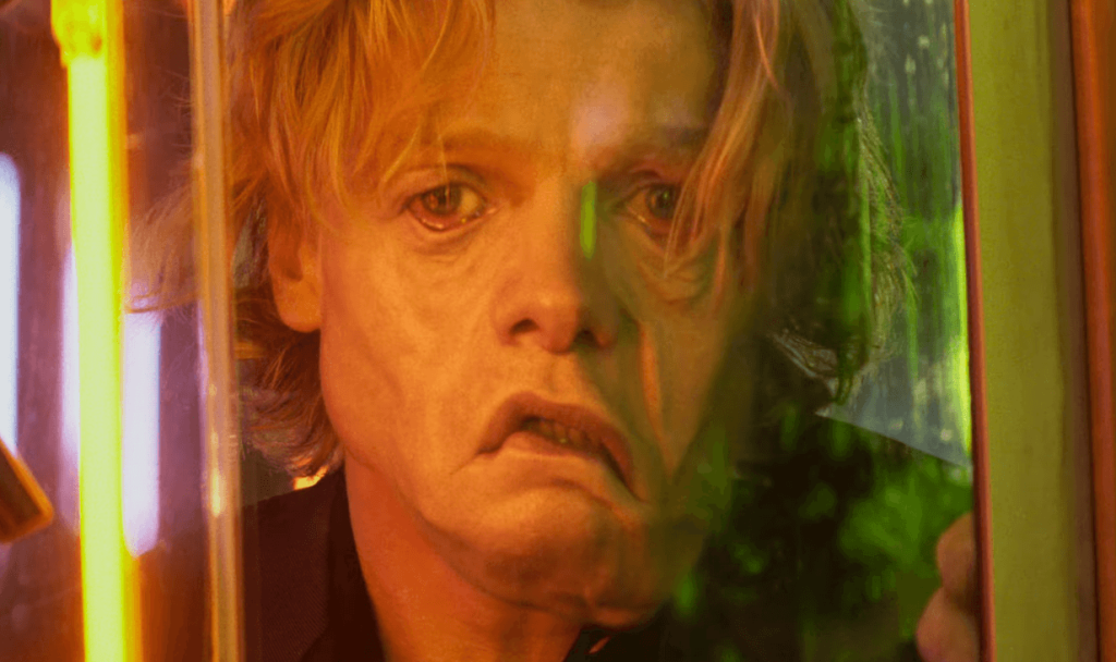 Matt Hagen's face melting