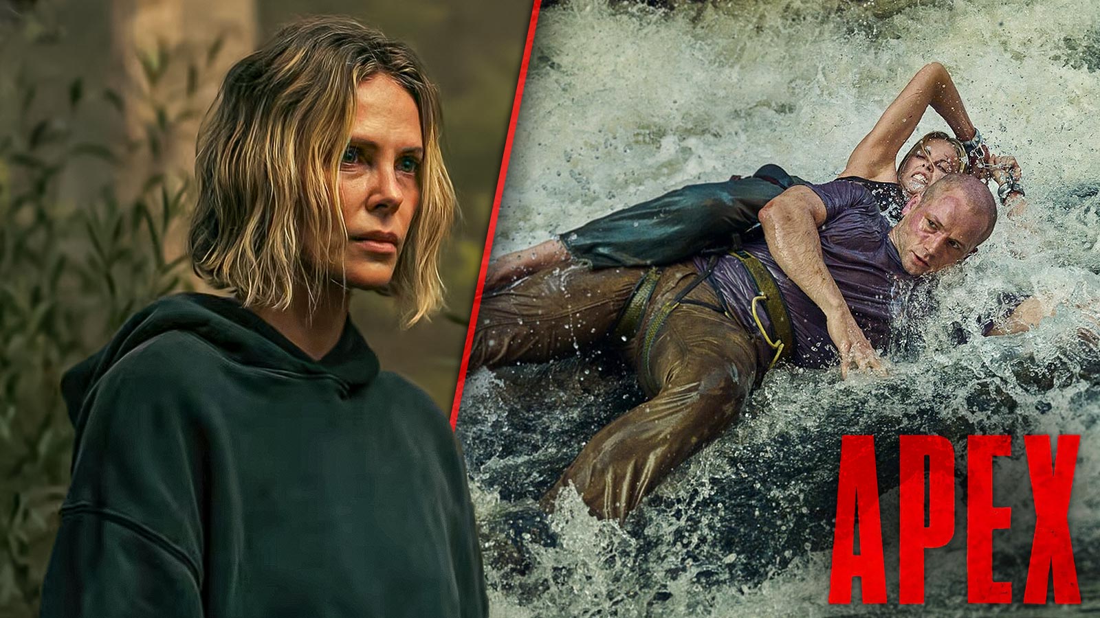 Apex Review: Charlize Theron and Taron Egerton Need to Climb Out of This Movie