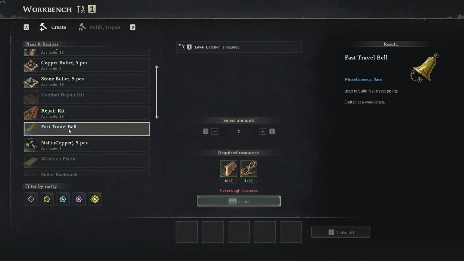 Fast Travel Bell in Windrose