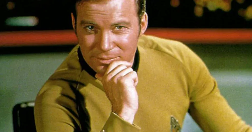 William Shatner as Captain Kirk