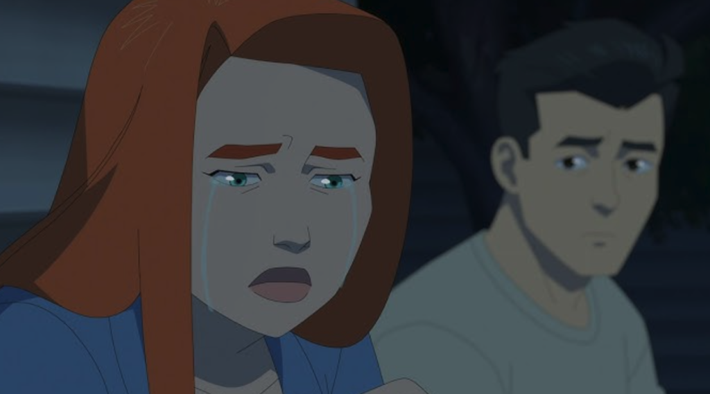 Mark and Eve in Invincible