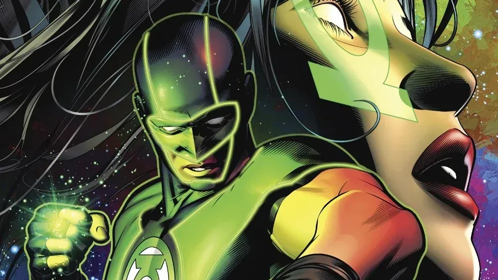 Cover page of DC Comics featuring Green Lanterns