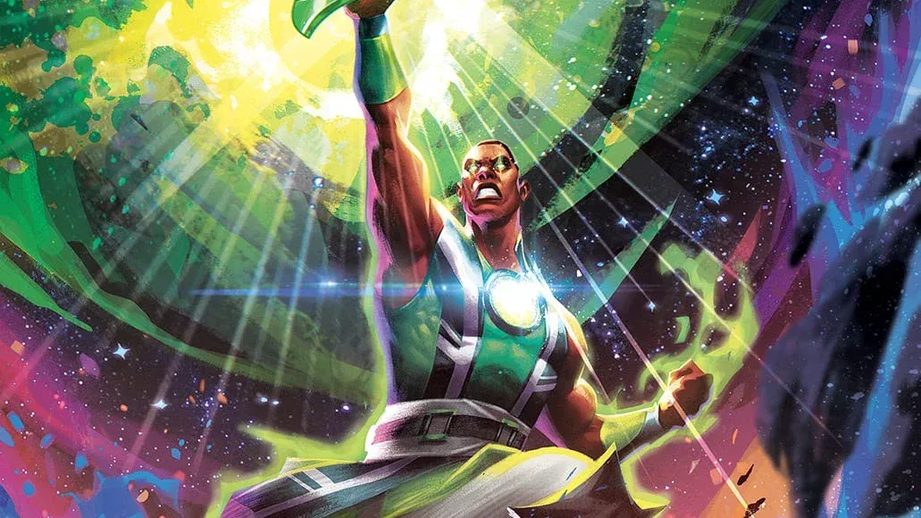 Cover page of DC Comics featuring Green Lanterns