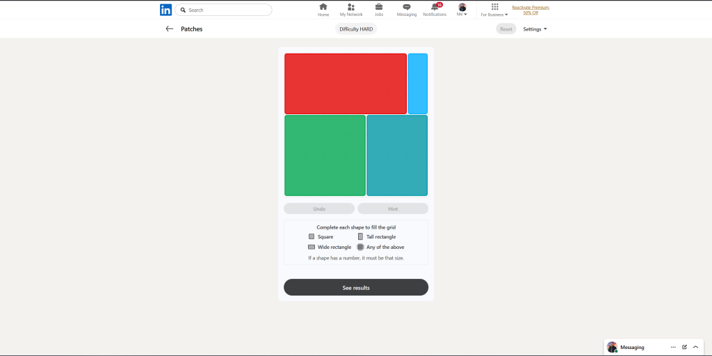 linkedin games patches 19