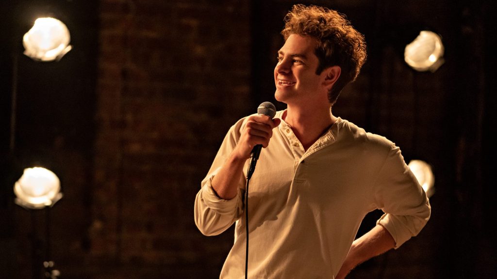 Andrew Garfield as Jonathan Larson in Tick, Tick… Boom!