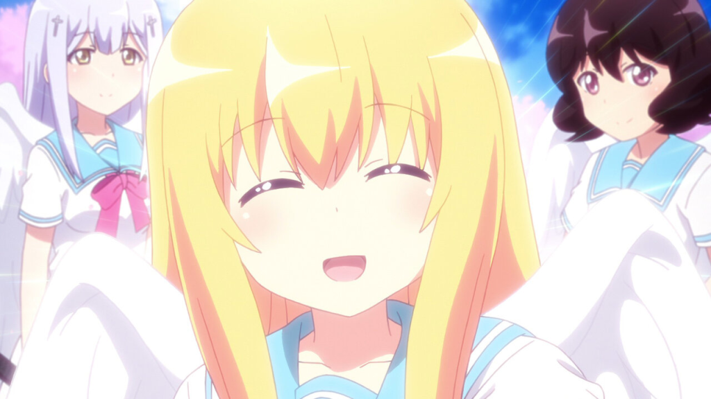 Gabriel White Tenma, a high-ranking angel who graduated at the top of her class in heaven.