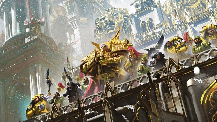Warhammer 40,000 Novel's Cover Page