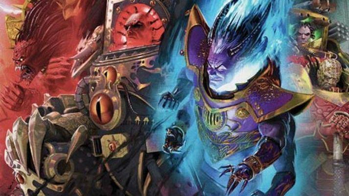 Cover page of Eye of Terror novels from Warhammer 40,000