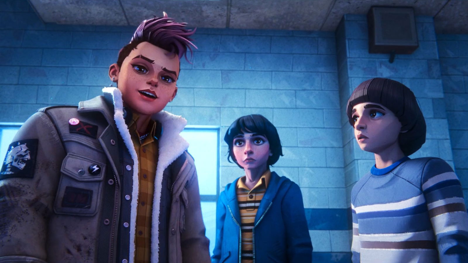 still from stranger things tales from 85