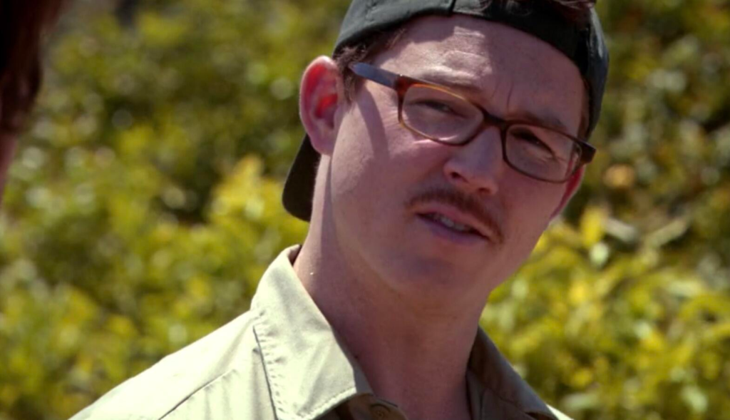 One of the members of the barrel girl gang 