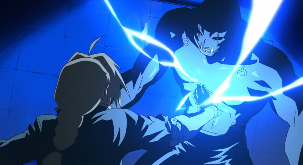 a still from fma brotherhood episode 13