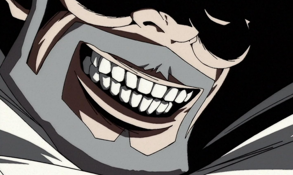 Mad Pierrot laughing