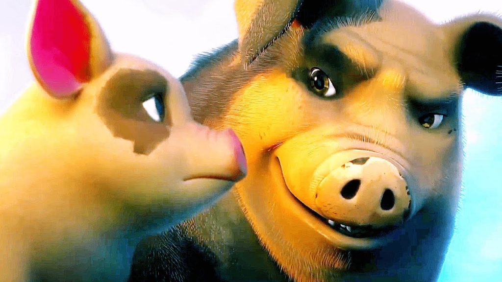 A still from Animal Farm