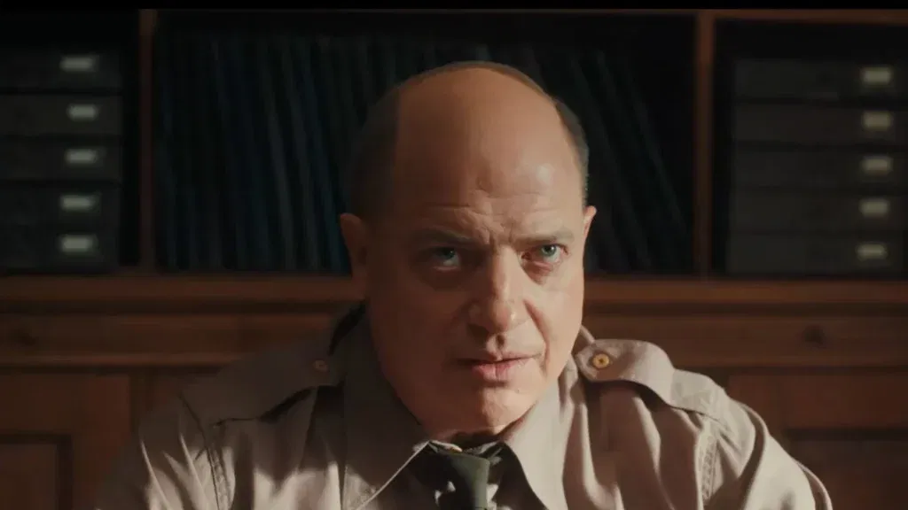 Brendan Fraser as Dwight D. Eisenhower in Pressure