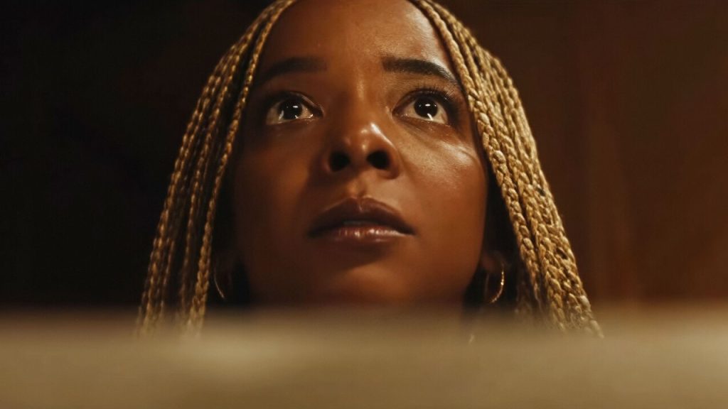 Kara Young in a still from Is God Is