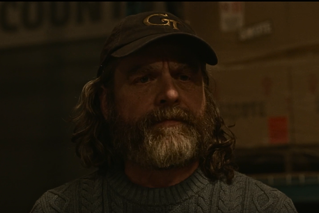 A still from The Audacity featuring Zach Galifianakis as Carl