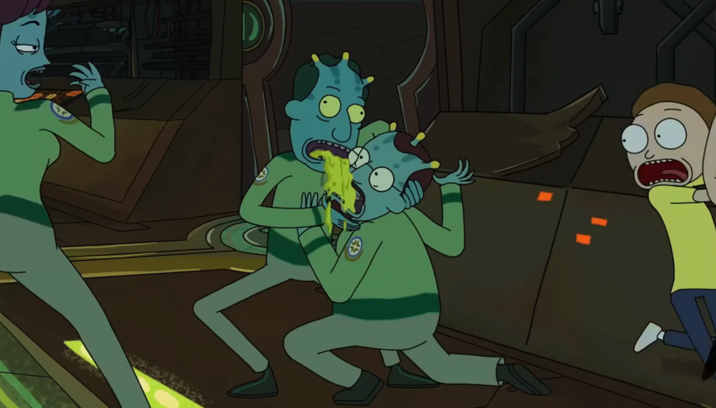 Unity hive mind from Rick and Morty