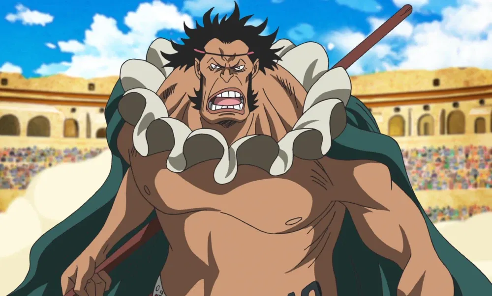 Sai's annoying look in one piece anime